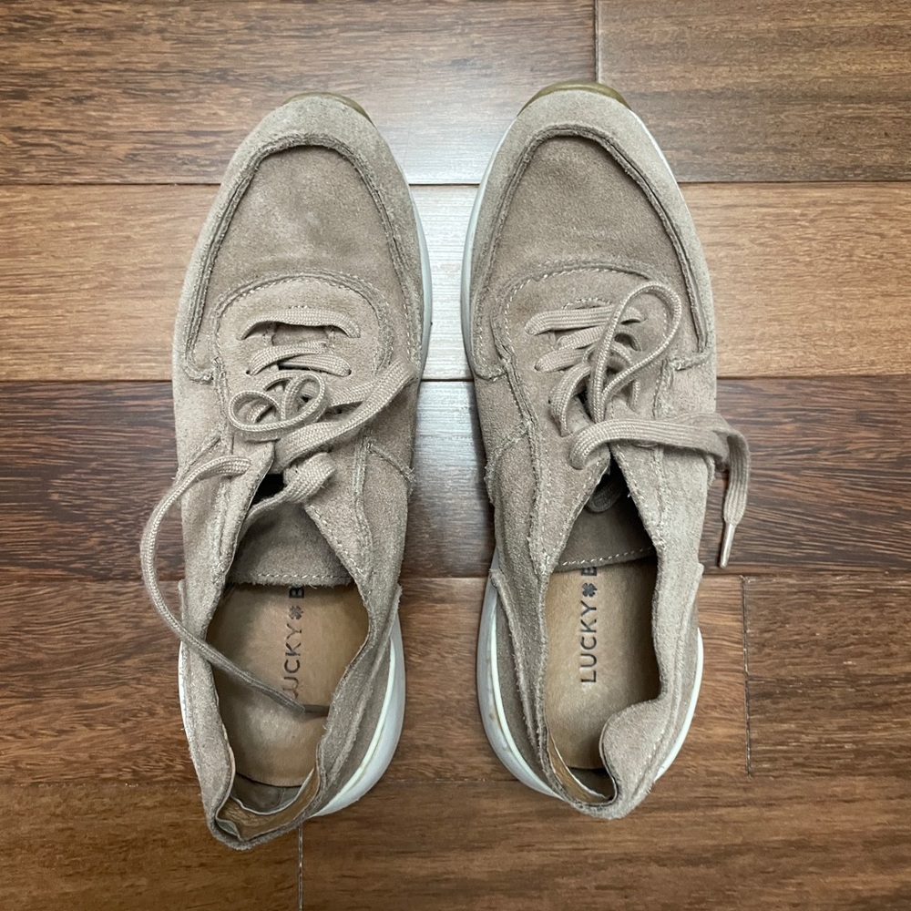 Lucky Brand Women’s Tan Suede Shoes